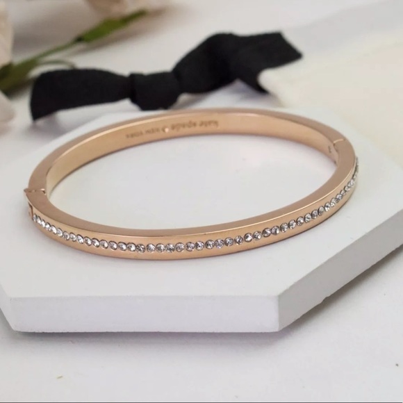 kate spade Jewelry - Kate Spade Rose Gold Ring It Up Bangle Bracelet